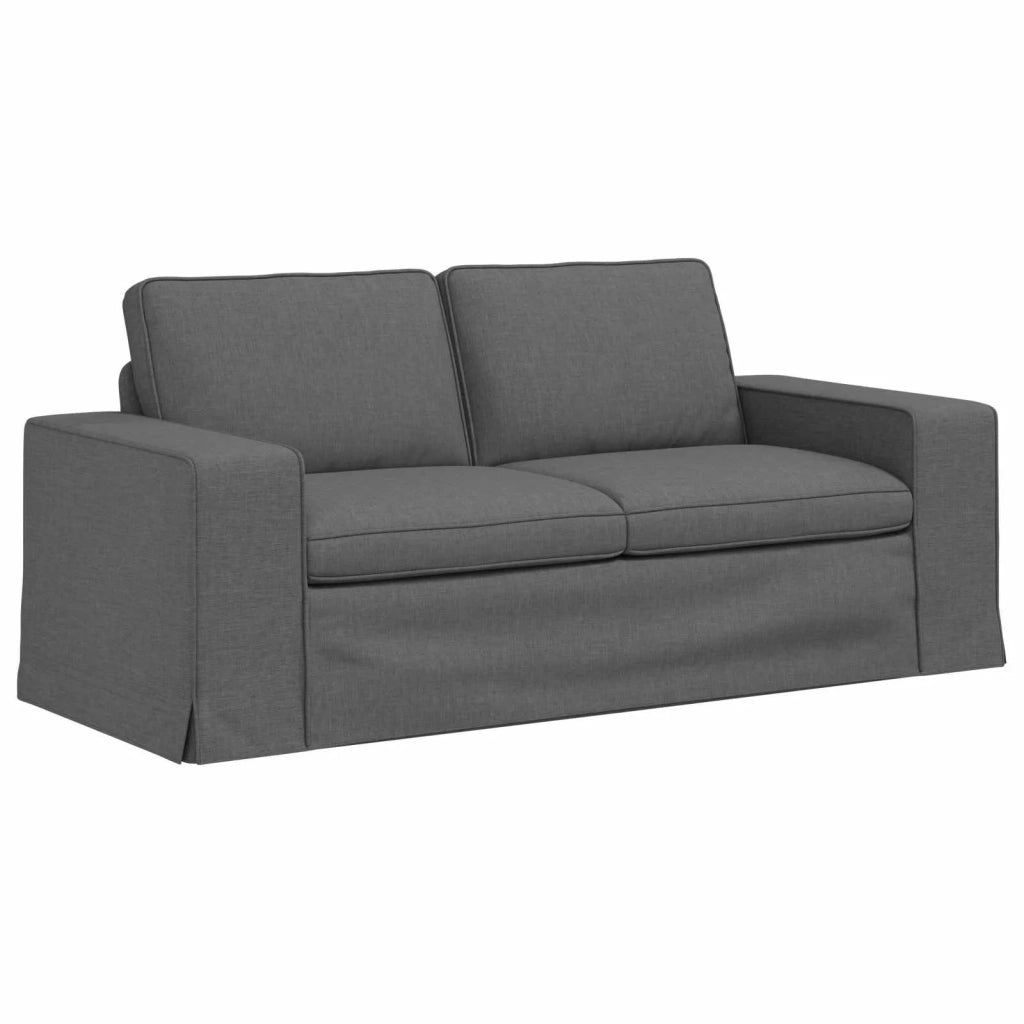 Divano Grigio scuro 182 x 80 x 82 cm Tessuto