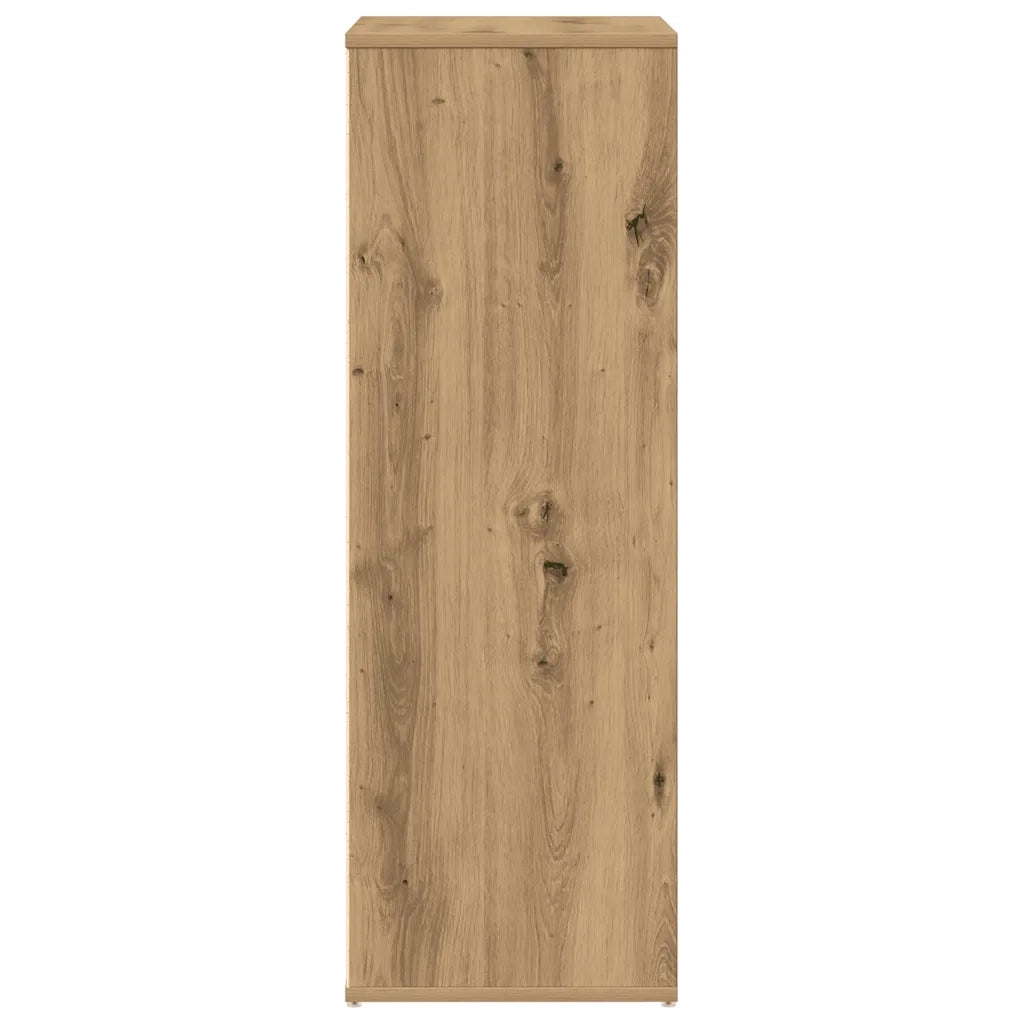 Scarpiera-Scaffale per scarpe Rovere Artigianale 54x34x100,5 cm in Truciolato
