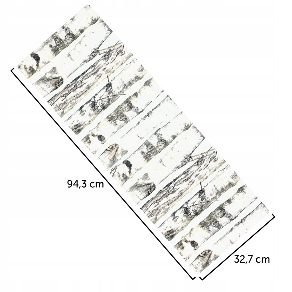 Tovaglia decorativa in feltro KADAX, stampata, 95x33 cm