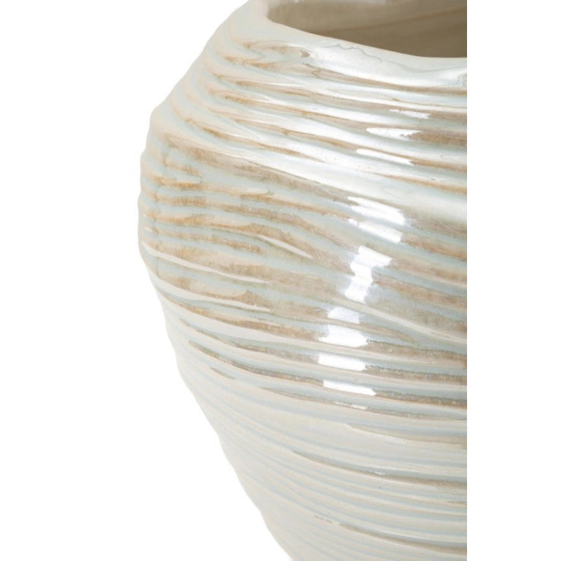 Vaso Perly Round cm ø 22x20