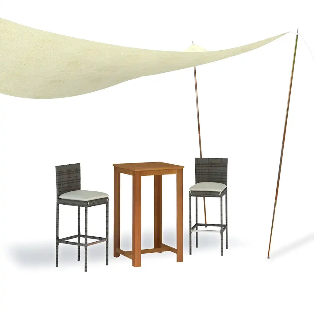 Aste Telescopiche per Tende 170-255cm 2 pz in Acciaio Zincato CFW2741312