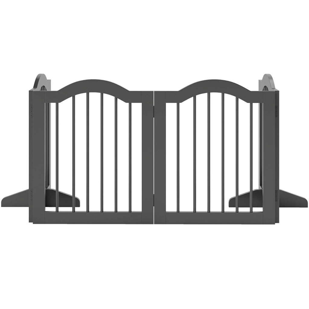 Cancello per Cani ¨C Minimal ¨C Nero 208x29.5x61 cm
