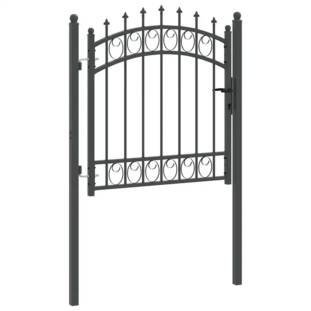 Cancello della recinzione con punte EMMEN 100 x 100 cm 42008987