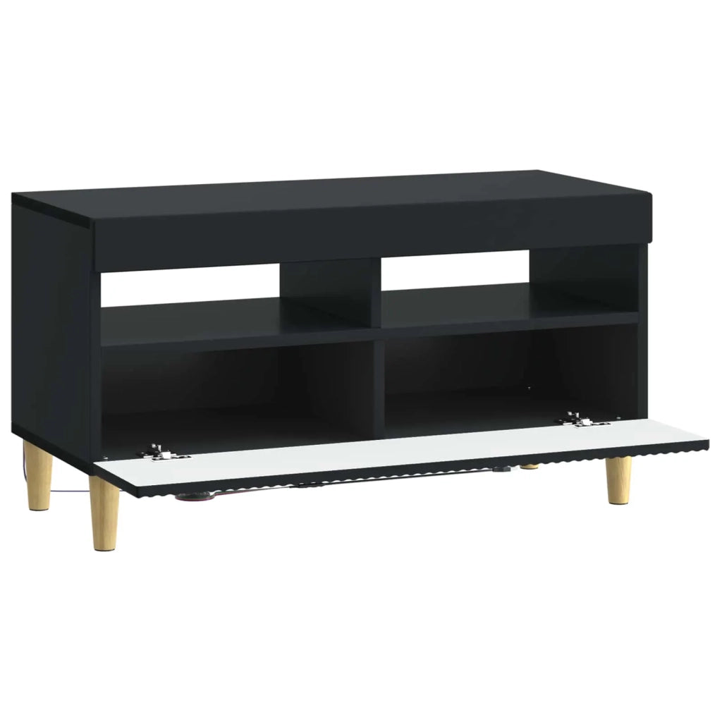 Mobile TV LED Nero Legno ingegnerizzato 896776