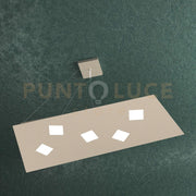 NOTE SOSPENSIONE 5 LUCI ATTACCO GX53 SABBIA