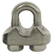 MORSETTO INOX - MM 12- 5 pezzi