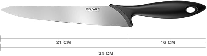 Fiskars COLTELLO CUCINA ESSENTIAL lama cm. 21