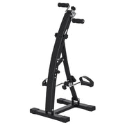 Pedaliera Fitness per Gambe e Braccia ¨C Xylo ¨C Display LED, Altezza Regolabile, 40x42.5x100 cm, Nero