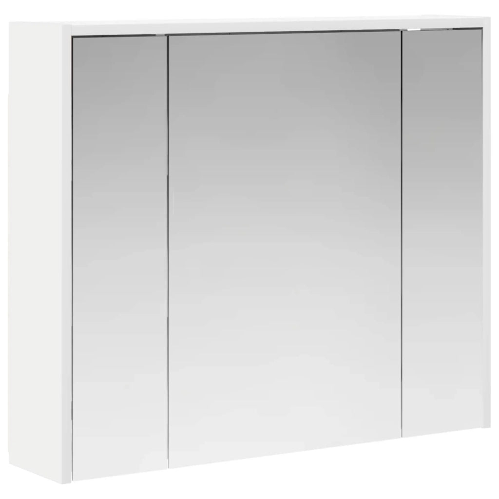 Mobiletto per specchio da bagno Bianco 73,5 x 16 x 62,5 cm 889167