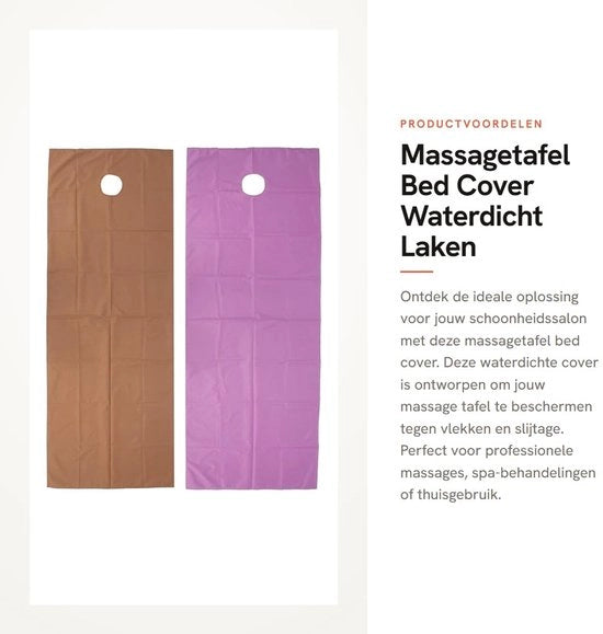 Tavolo per massaggi impermeabile - protettivo - 75 x 200 cm - adatto per salone di bellezza - alta qualità - tavolo per massaggi con letto