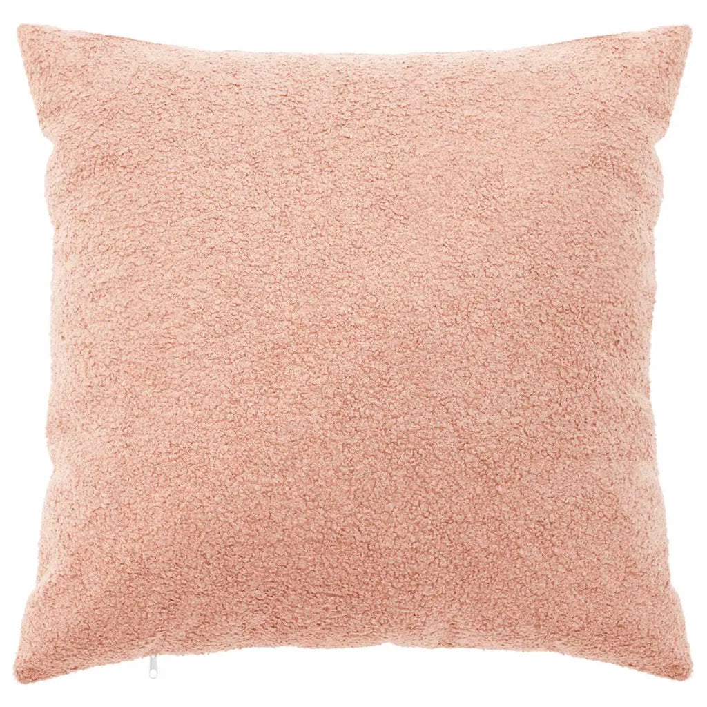 Federa 2 pcs HEERLEN Rosa 60 x 60 cm Bouclé 912637