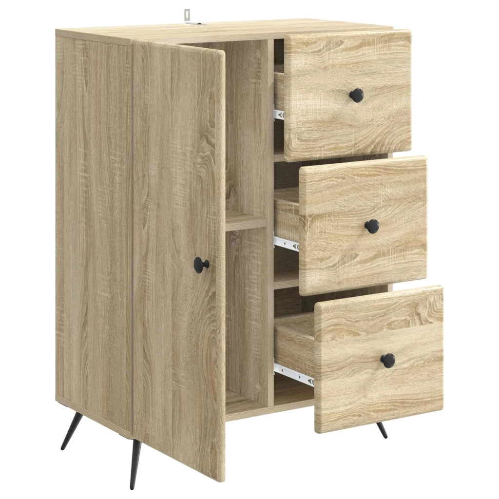 Credenza | Madia | Buffet da pranzo | Armadio da pranzo Rovere Sonoma 66 x 34,5 x 90 cm Legno ingegnerizzato
