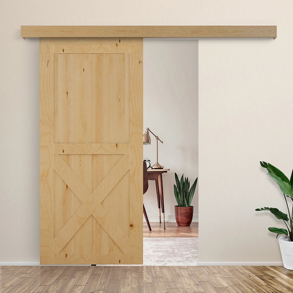 Binario Porte Scorrevoli in Legno ¨C Minimal ¨C 200 cm