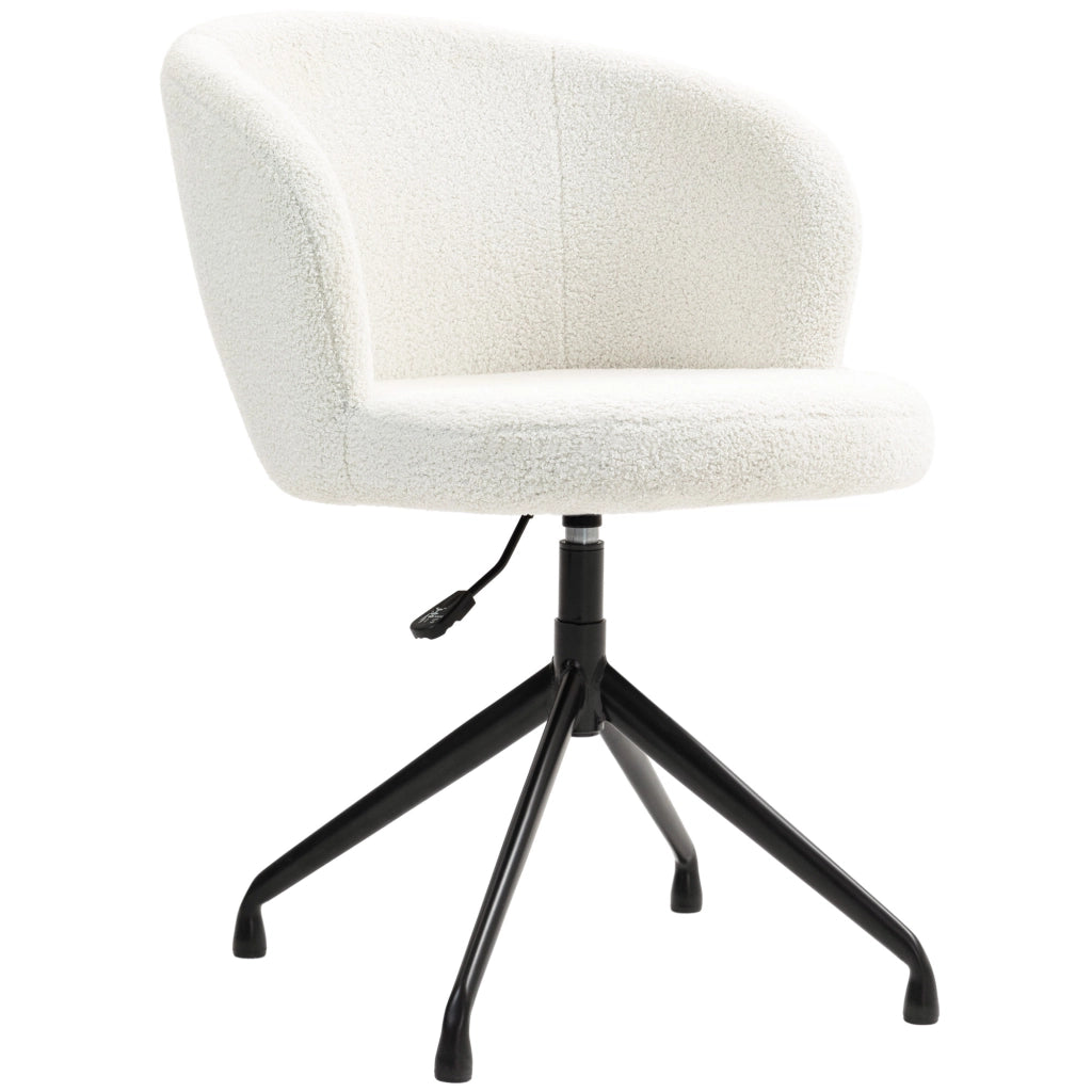 Sedia da ufficio ergonomica ¨C zephmum ¨C tessuto bianco