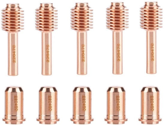 Set di punte per plasma per taglierine (5 pezzi)