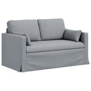 Divano | Divano da soggiorno | Sofa Grigio chiaro 139 x 78 x 80 cm Tessuto