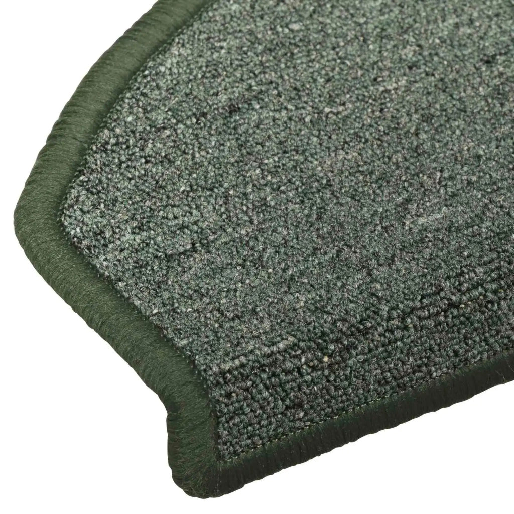 Tappetini per scale autoadesivi 15 pcs Verde Scuro 42038643