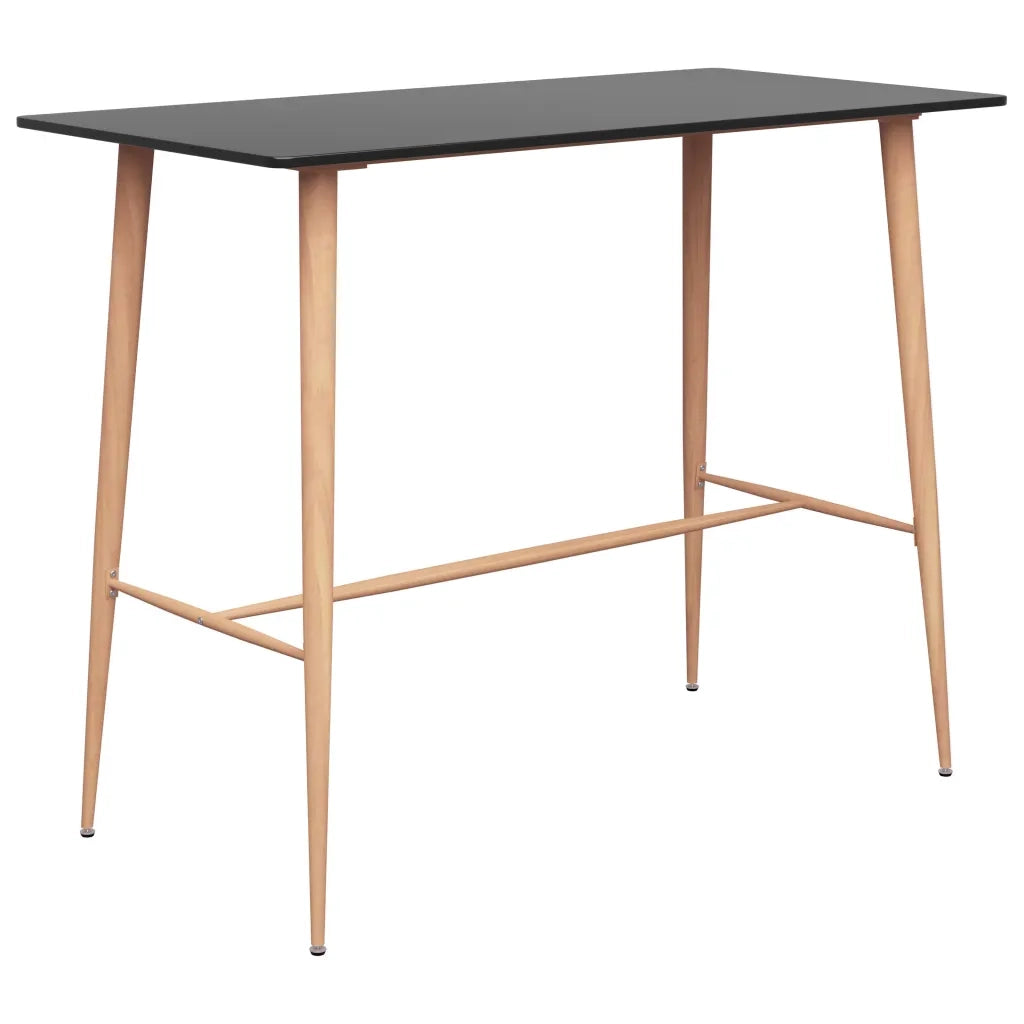 Set da Bar 5 pz Nero e Bianco 3057463