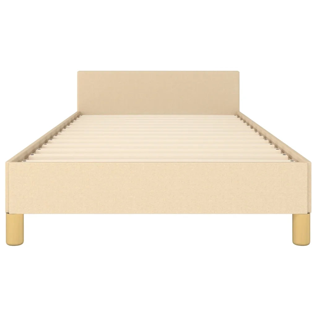 Giroletto senza Materasso Crema 100x200 cm in Tessuto 347396