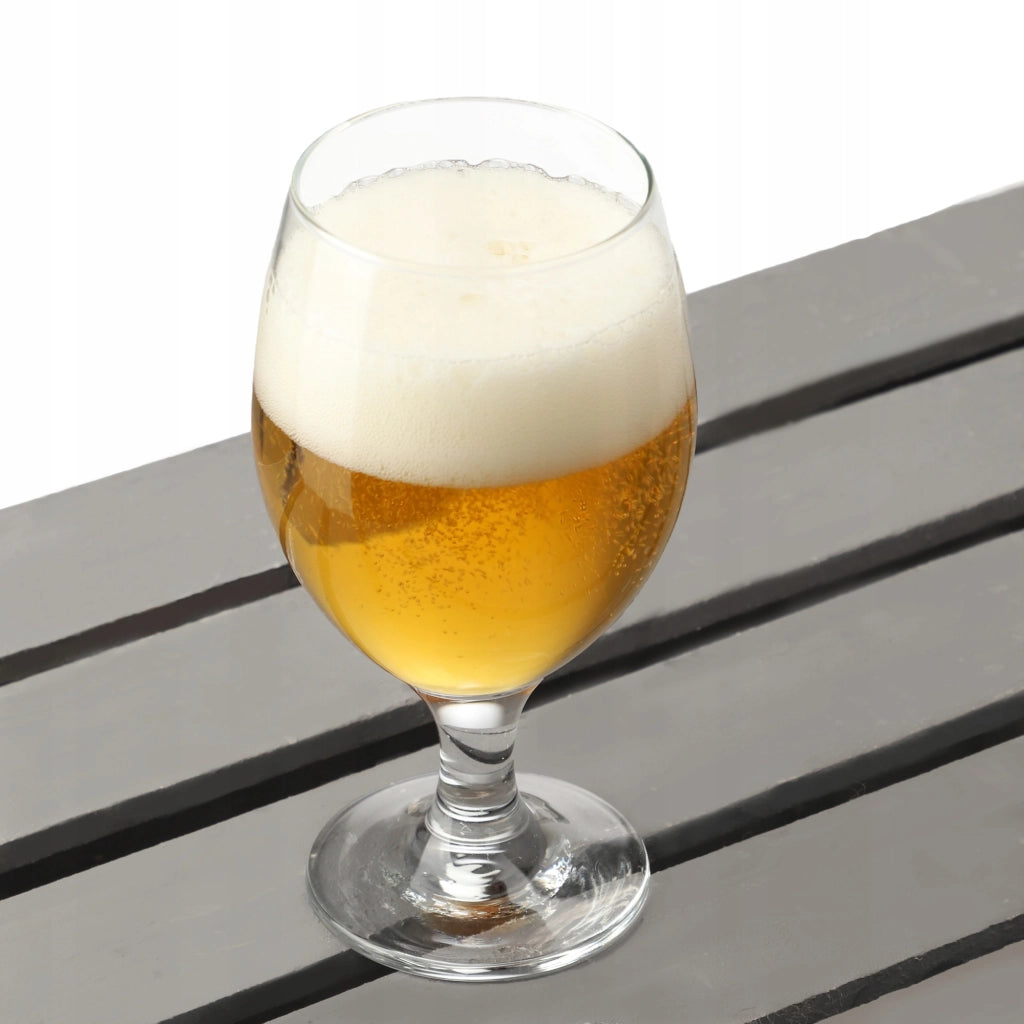 Boccale da birra KADAX, bicchiere da birra, boccale da birra alto in vetro, 400 ml, 2 pezzi
