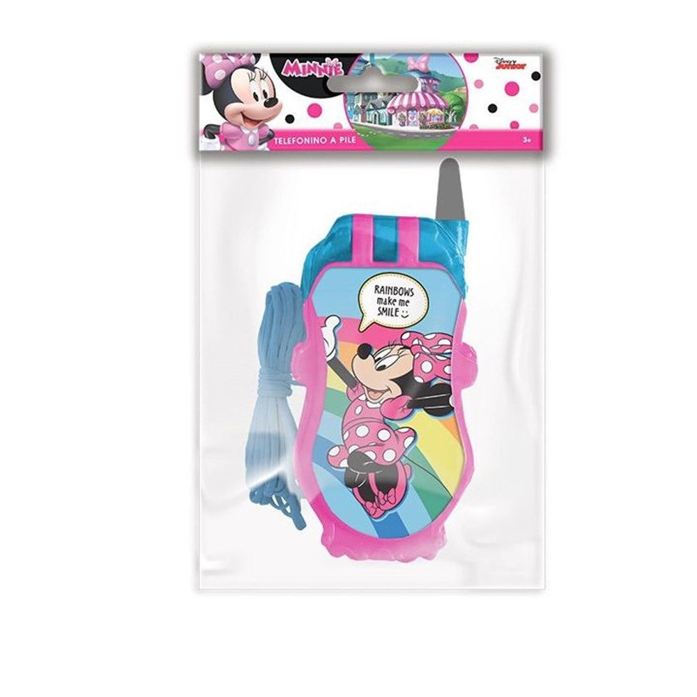 Trade Shop - Telefono A Pile Minnie Disney Gioco Giocattolo Bambini Con Luci E Suoni -