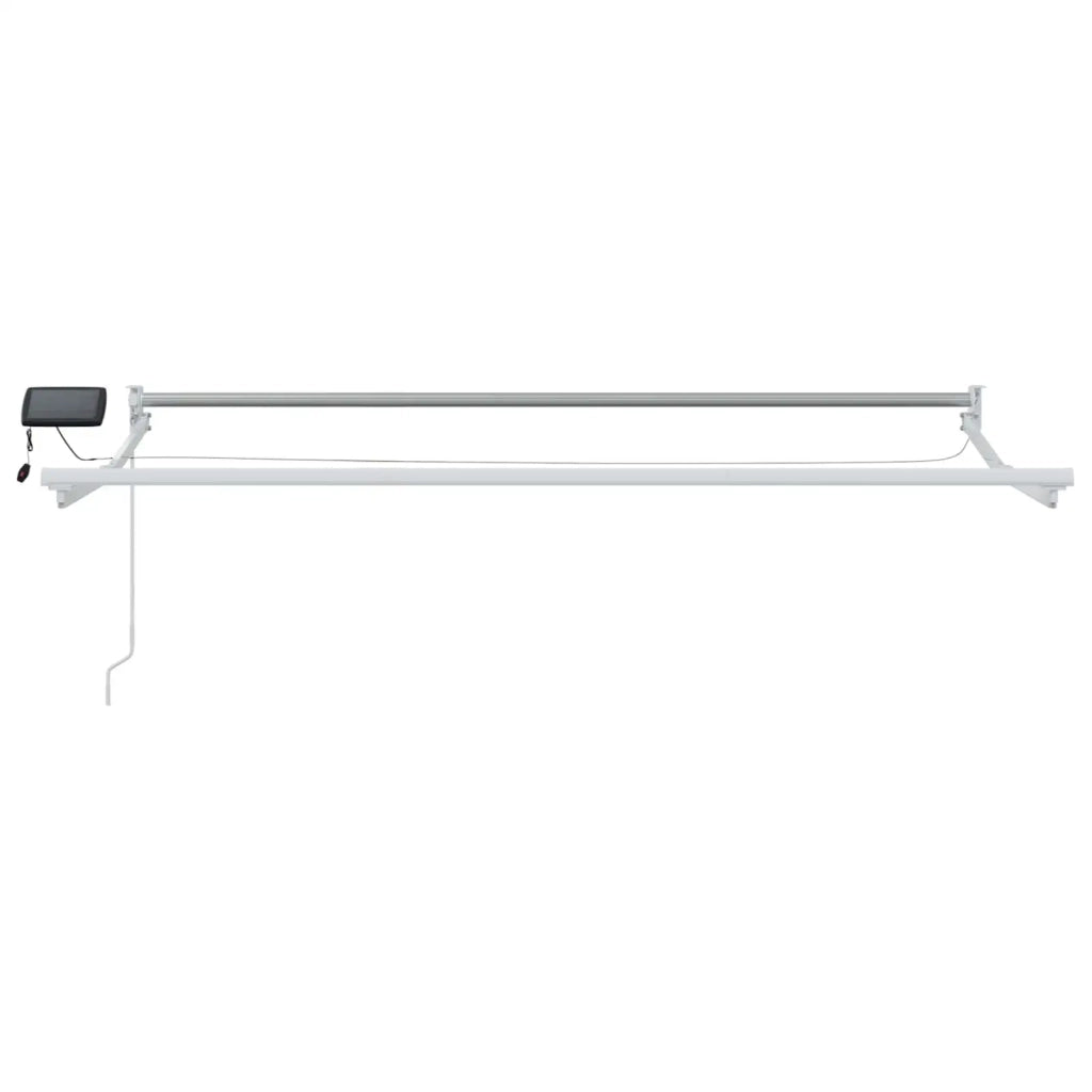 Tenda retrattile manuale con LED Multicolore 3 x 2,5 m 3419254