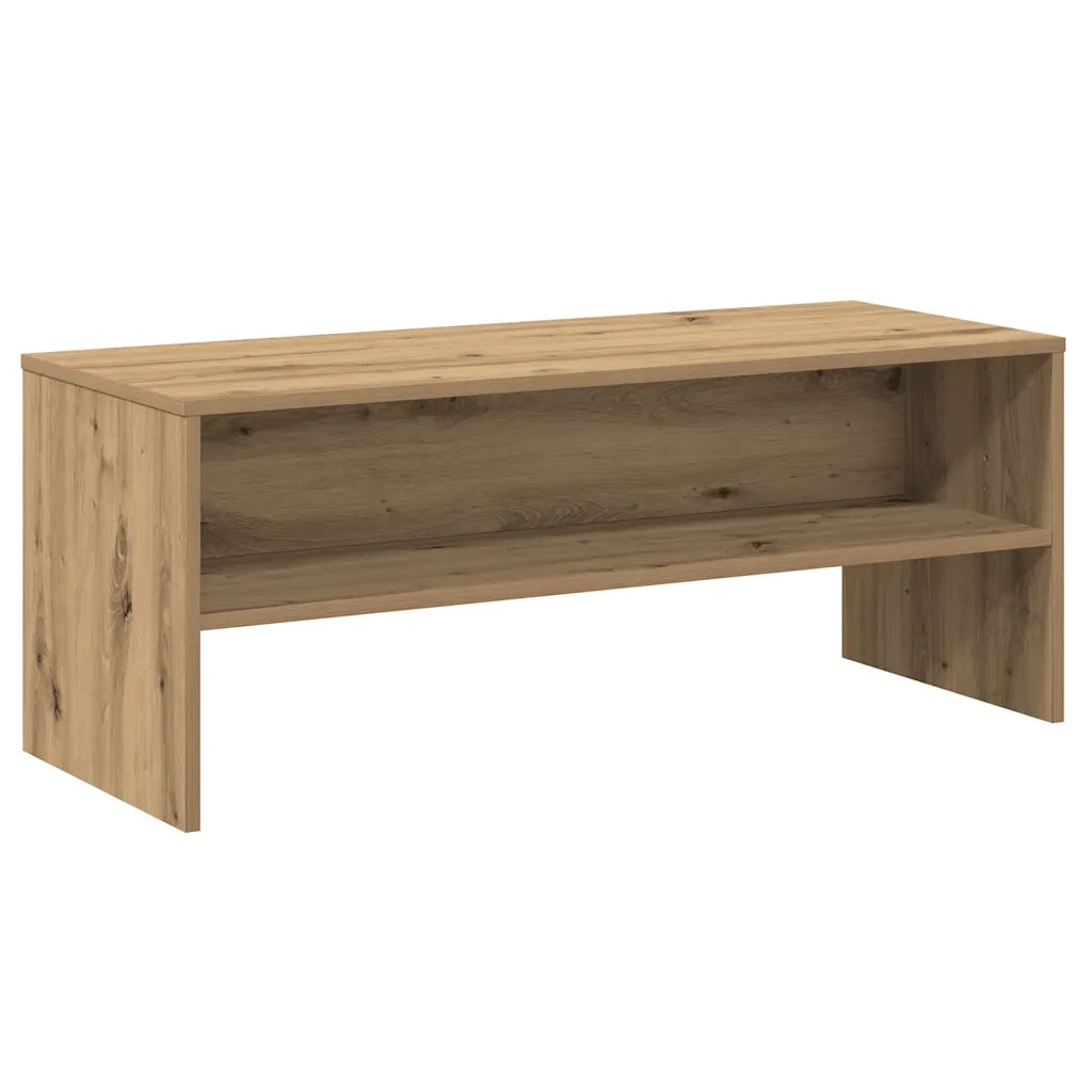 Mobile Porta TV-Mobile per TV-Credenza TV Rovere Artigianale 100x40x40 cm in Truciolato 503331