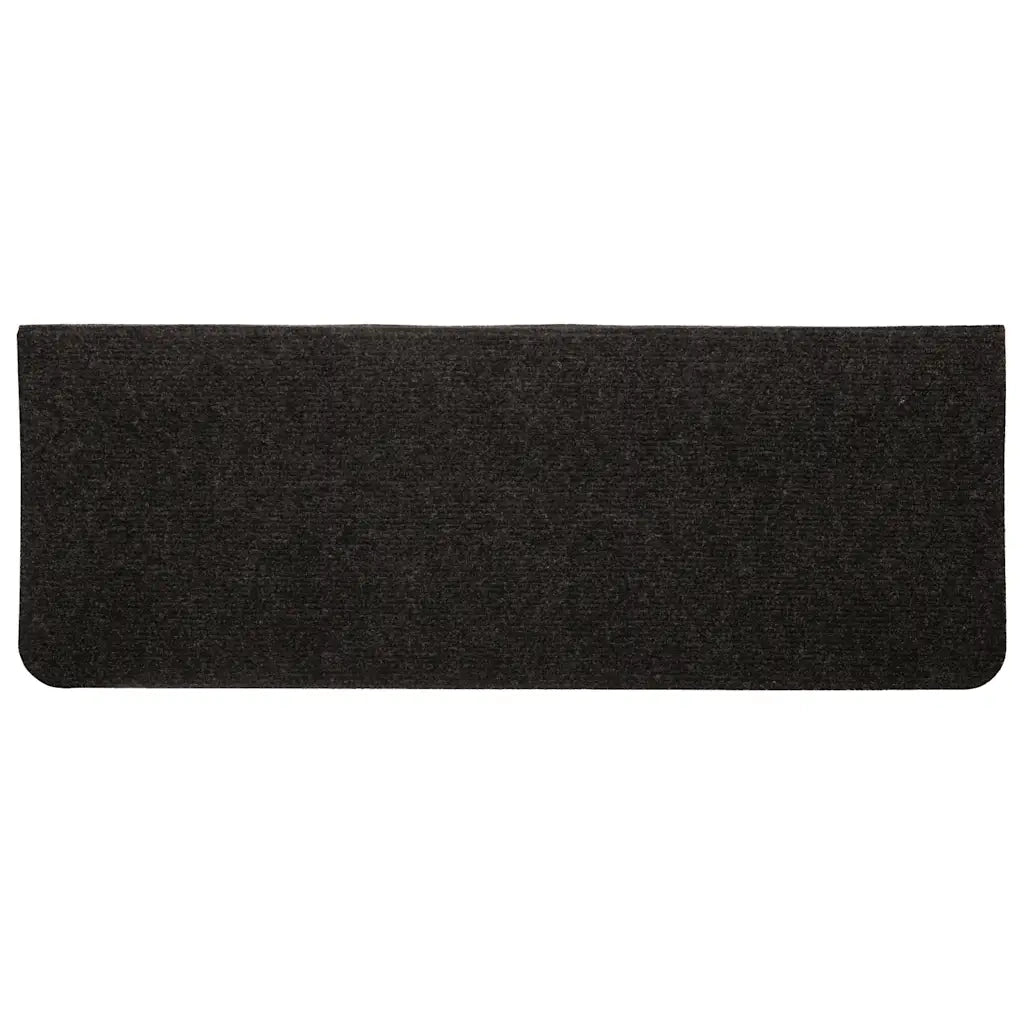 Tappetini Autoadesivi per Scale 30 pz | Gradini per Scale Neri 65x24,5x3,5 cm