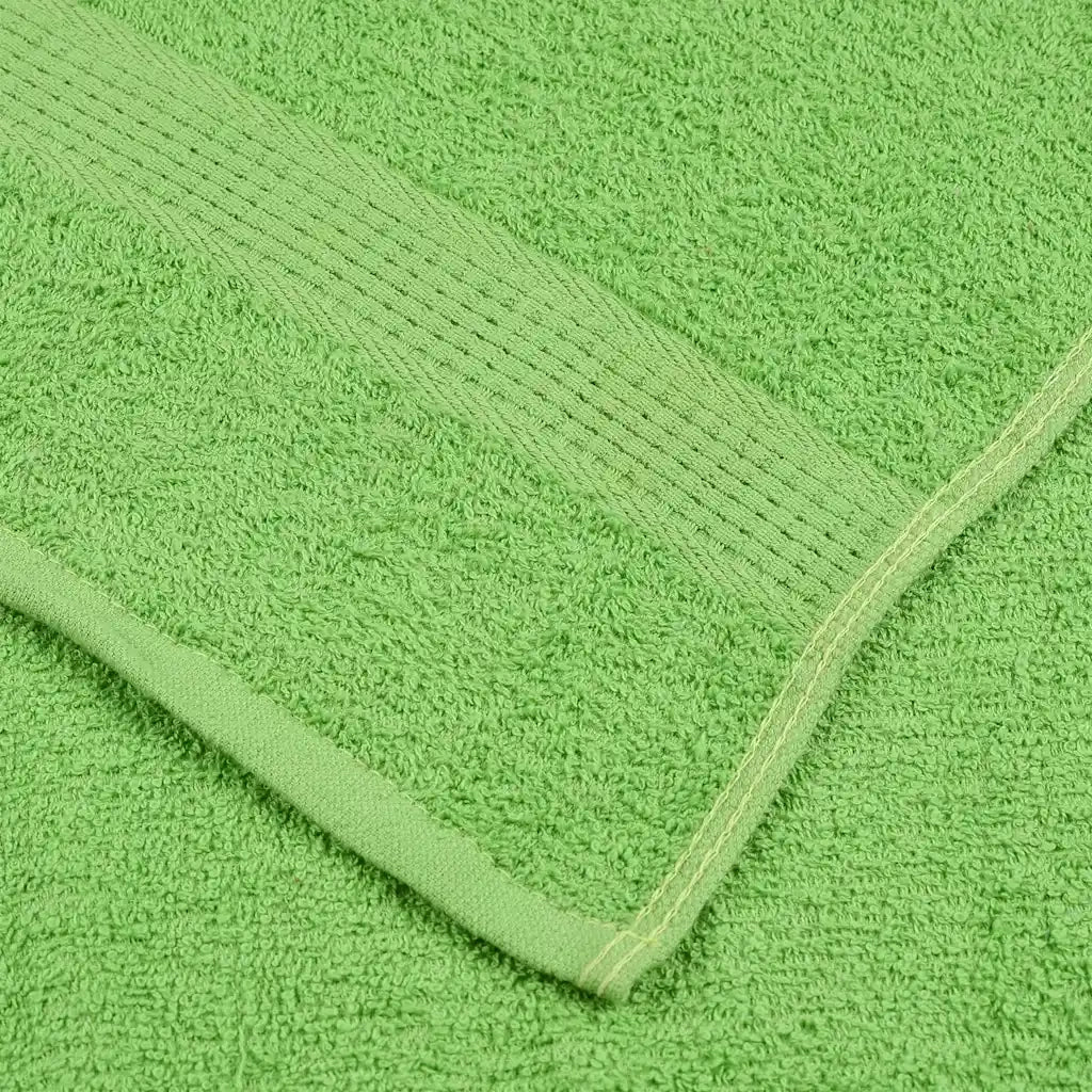 Asciugamani da bagno FROGN 4 pz Verde mela 100x150 cm 360 g/m² 137029