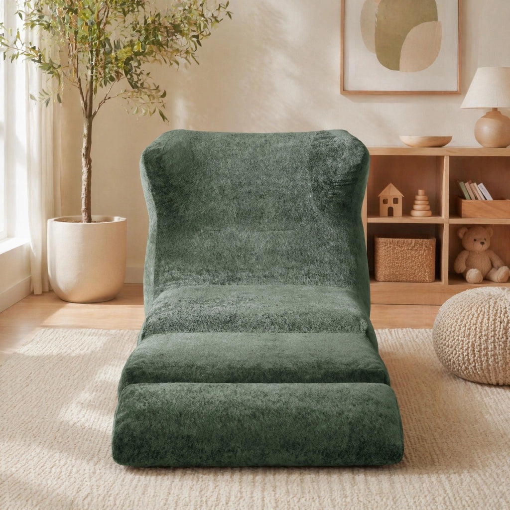 DIVANO Singolo Design Unico Verde in schiuma