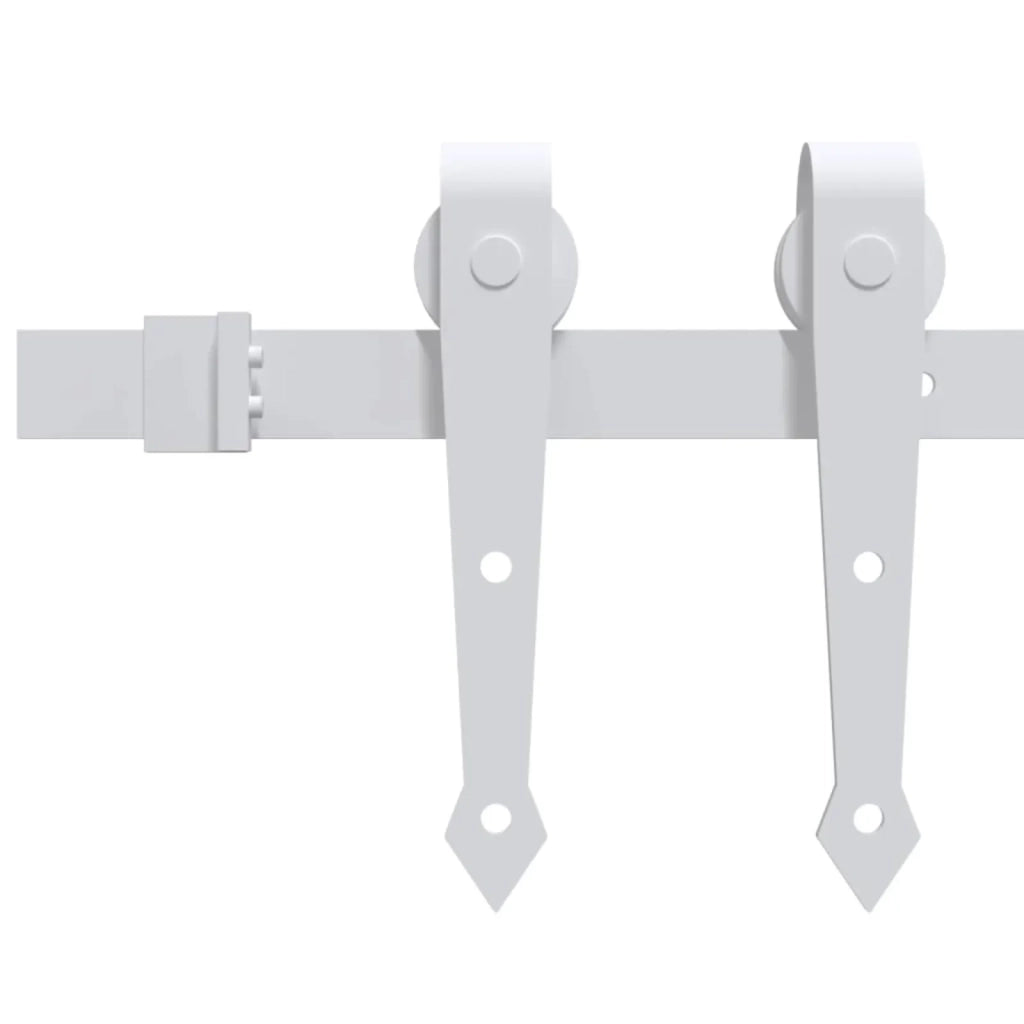 Porta scorrevole ORKDAL Naturale e Bianco 86 x 211 cm 3445574