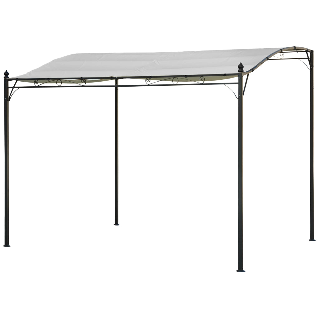 Pergola a parete 3 × 2,5 m NICE beige