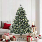 Albero di Natale artificiale con 300 LED Verde 180 cm 3395234