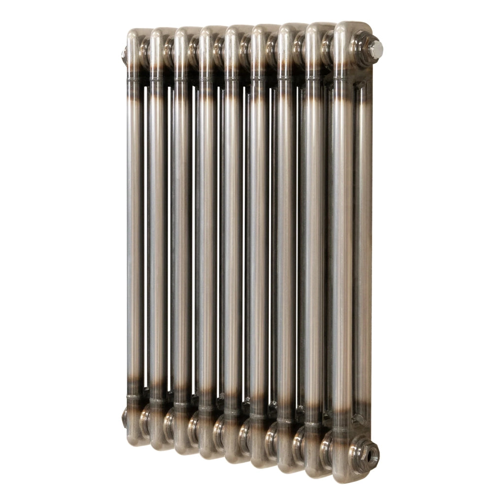 Radiatore 2 Colonne Orizzontale Metallo Grezzo 600x425 mm