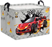 Cassa di Stoccaggio per Bambini con Maniglia, Portatile, 3D, 40 * 30 * 30 cm