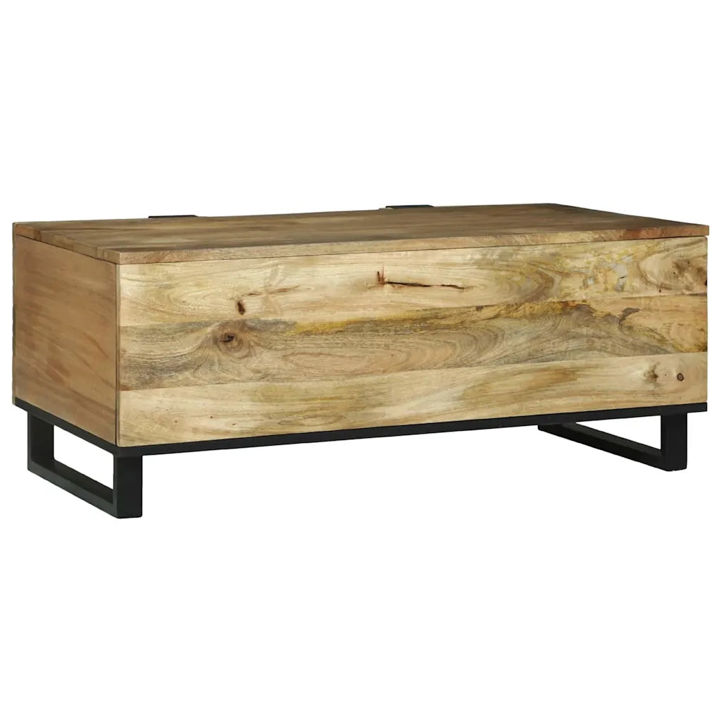 Tavolino da salotto Marrone e Nero 100 x 54 x 40 cm 4017948