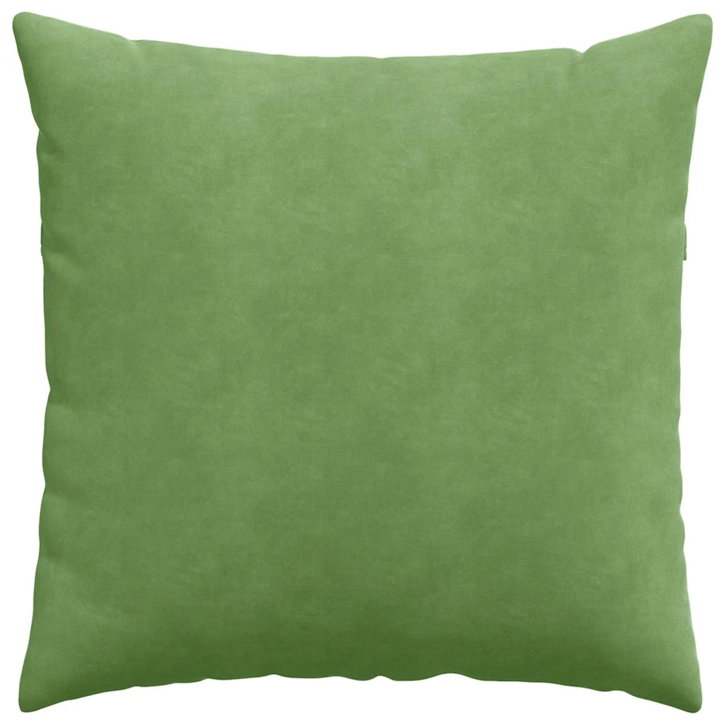 Cuscini da Divano 2 pz | Cuscini per sedie Verde chiaro 80 x 80 cm