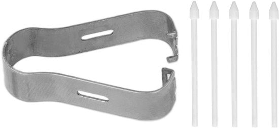 Penna per tablet 5 stelle - Alta sensibilità - Materiale ABS duraturo - Esperienza di scrittura precisa - Compatibile con Tab S7/S6/S Lite - Incluso pincettino - Stilo con punte intercambiabili