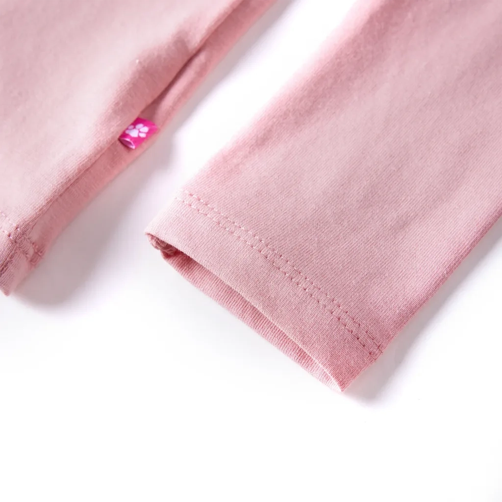Maglietta per Bambini a Maniche Lunghe Rosa Chiaro 116 13631