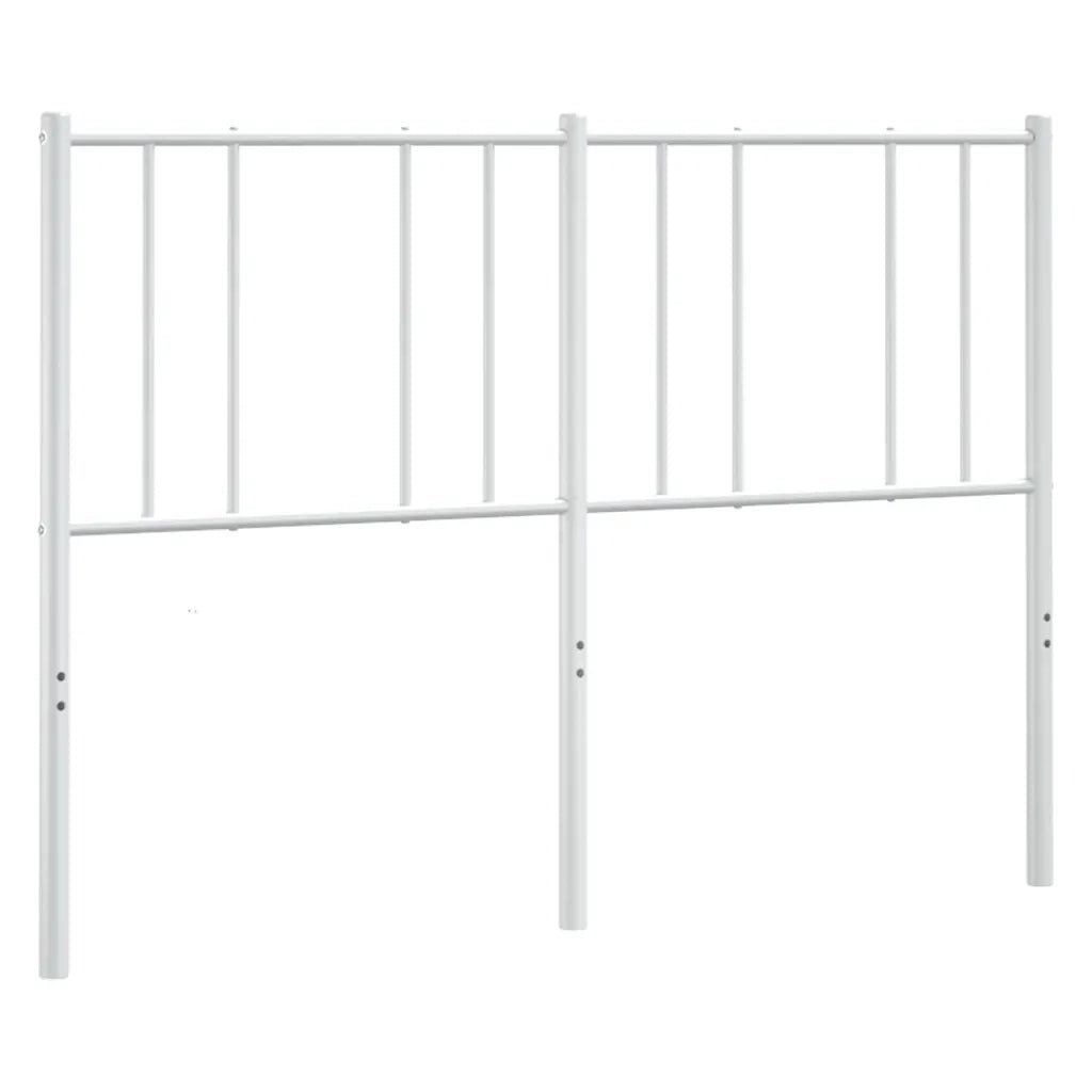Testiera in Metallo-Testiera in Ferro-Testata Bianco 120 cm 146879