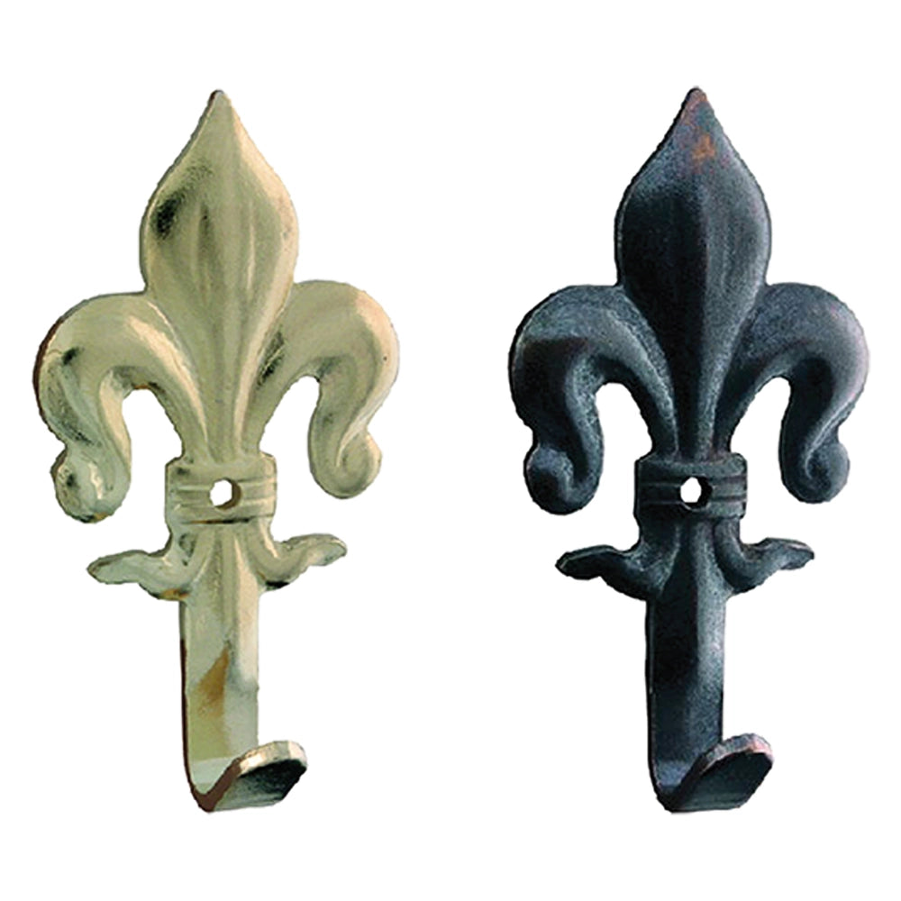 Gancio per quadri 'giglio' mm 35 - 5 pz oro