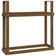 Portalegna Ambra 110x35x108,5 cm in Legno Massello di Pino CFW9835398
