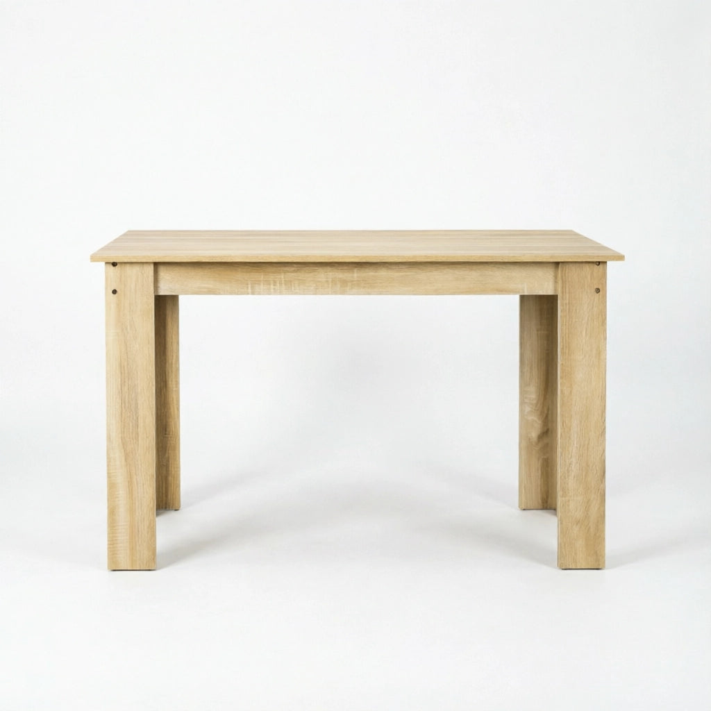 Elegante tavolo da pranzo, tavolo da pranzo moderno dal design centrale, versatile tavolo da soggiorno (solo tavolo da pranzo)