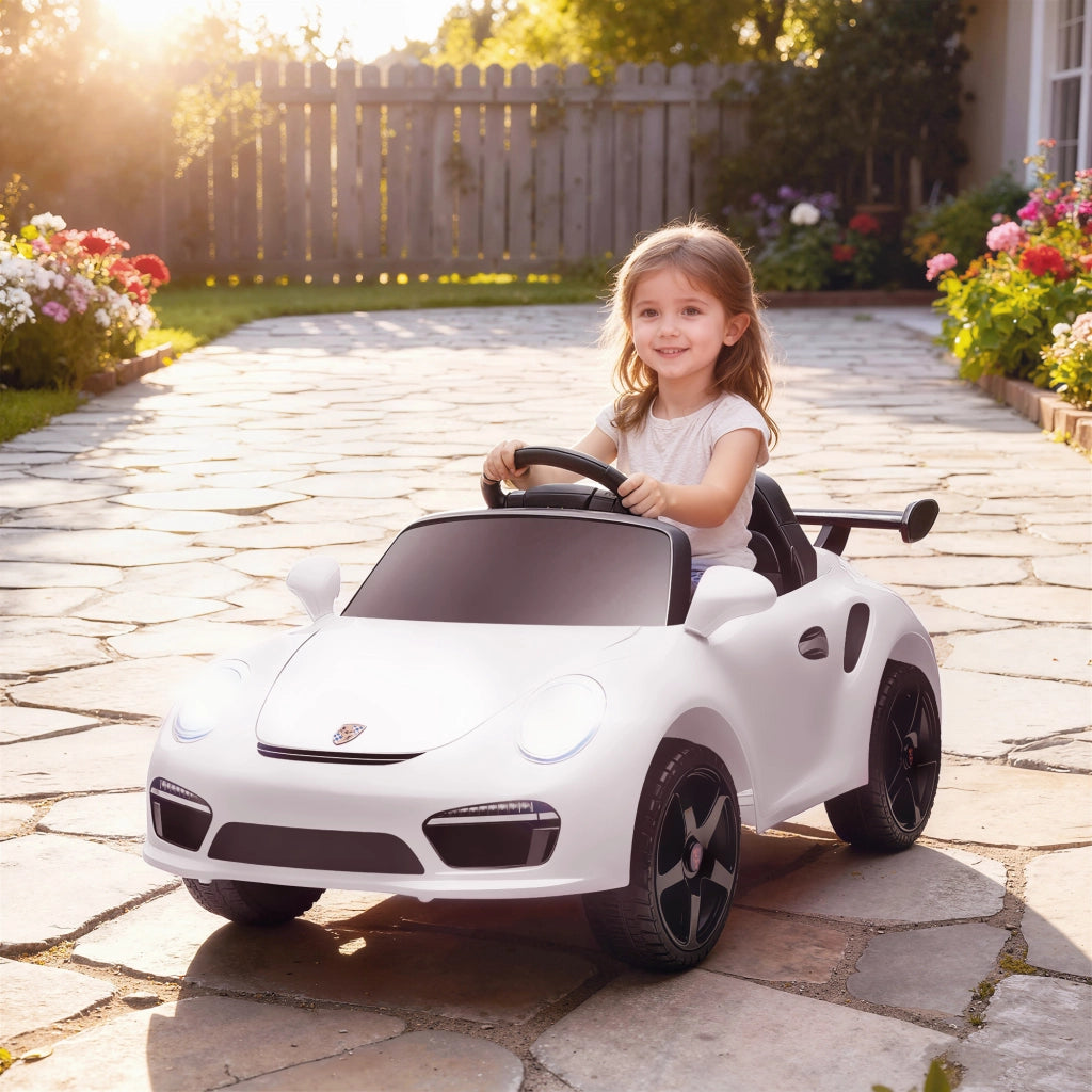 Auto Elettrica per Bambini RUF CTR 3 ¨C zephmum ¨C Bianco