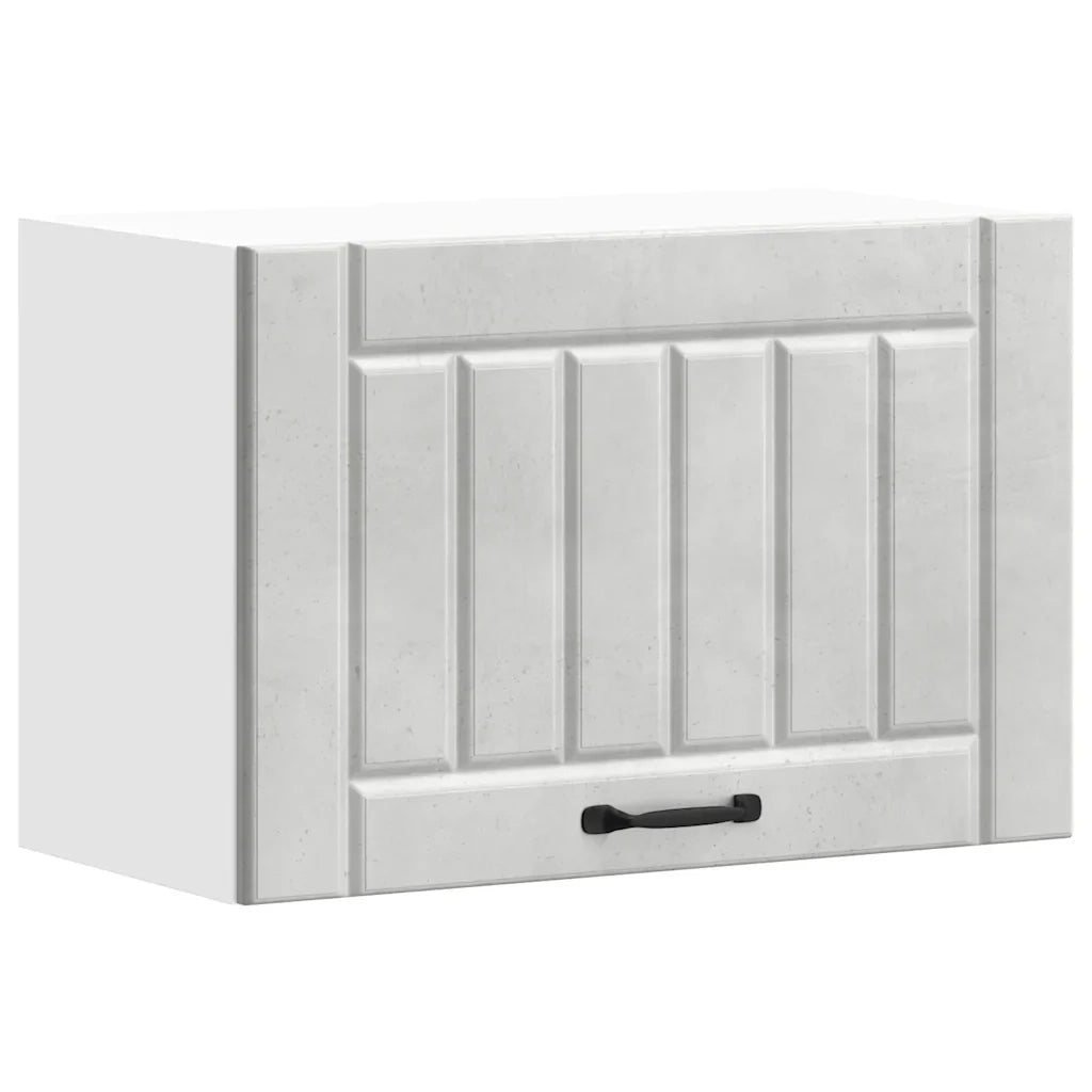Pensile da cucina funzionale e di design salvaspazio 60 x 31 x 40 cm in legno composito grigio cemento 02_0050186