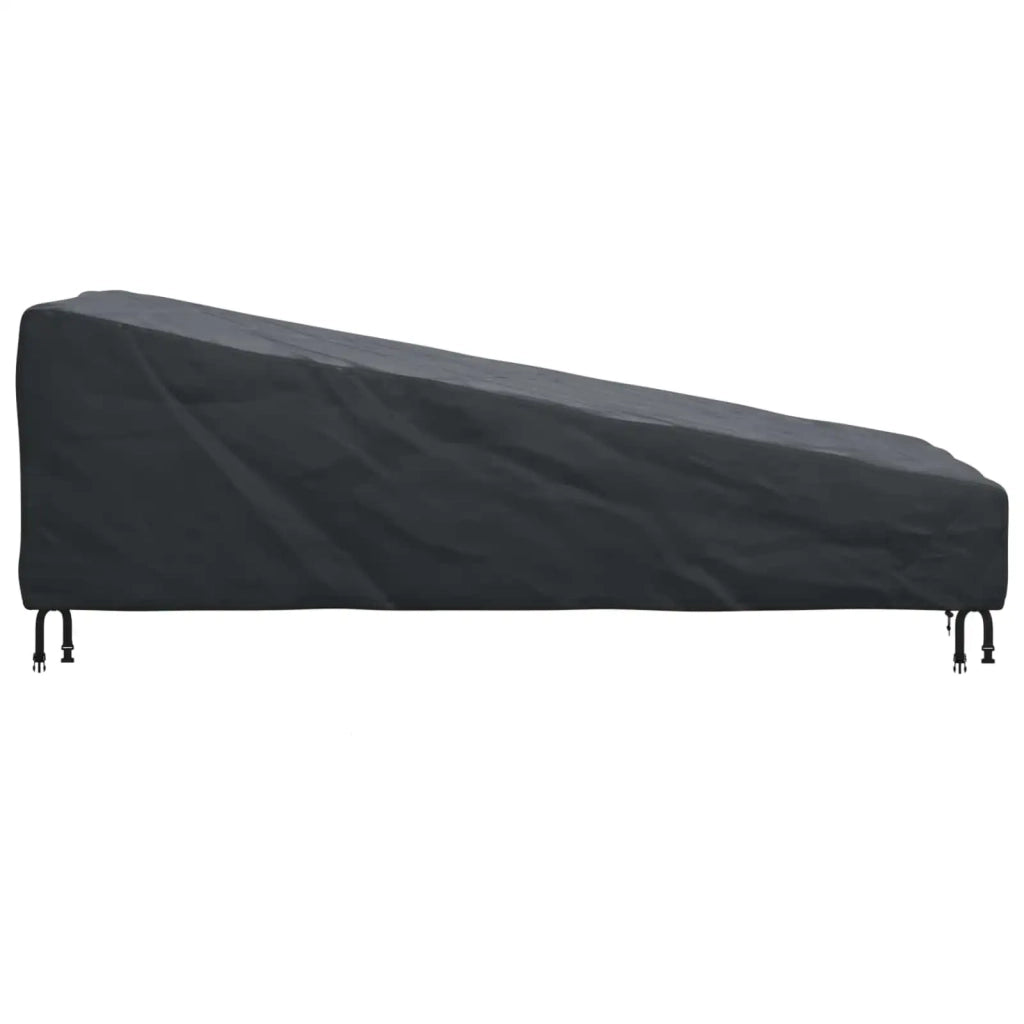 Copertura per mobili da esterno Nero 210 x 80 x 75 cm