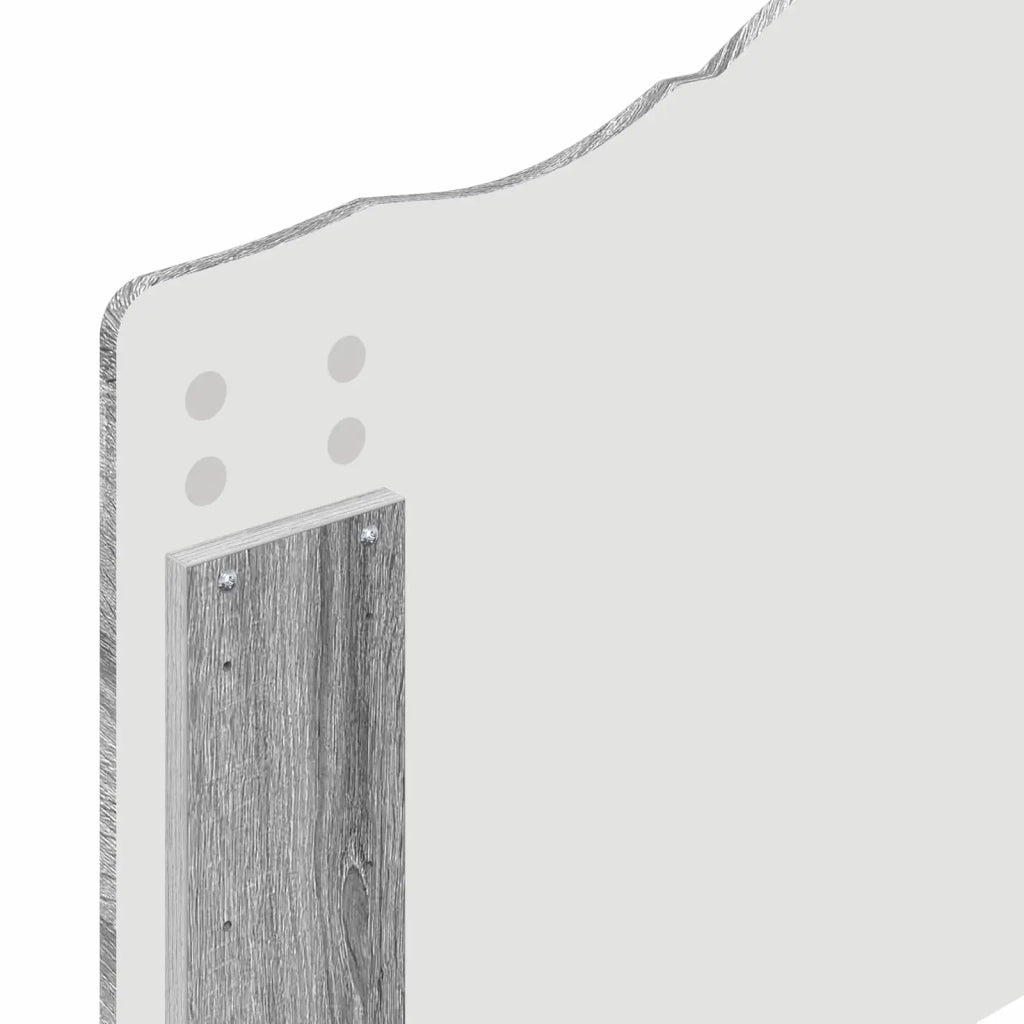 Testiera | Testata Grigio Sonoma Legno multistrato