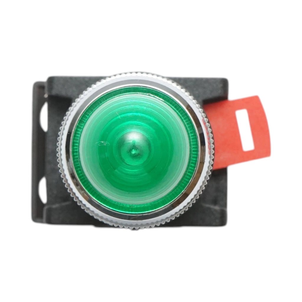 Lampada di segnalazione a LED verde 24 V CA/CC 22 mm Breckner Germany