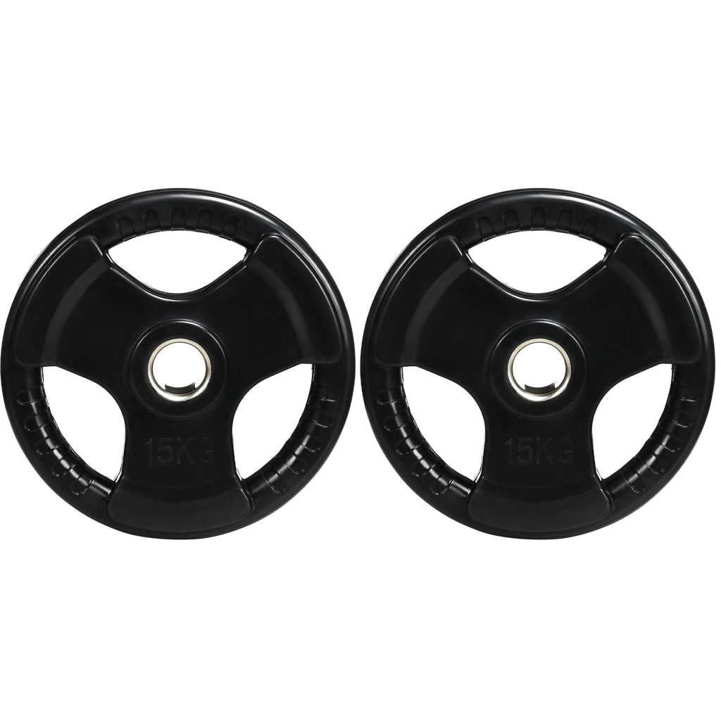 Dischi per Manubri 15 kg ¨C zephmum ¨C 2 Pezzi Gomma Antiscivolo