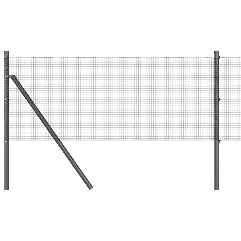 Palo della recinzione Grigio 100 x 0,5 m (rete 12 x 12 mm)